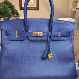 Epsom Birken 35 Bleu Saphir